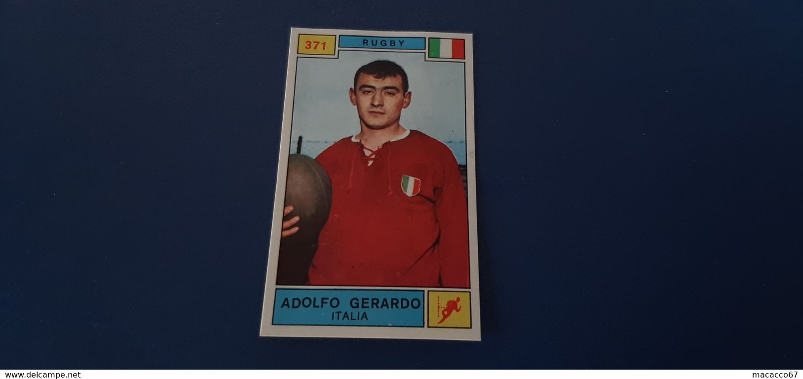 Figurina Panini Campioni Dello Sport 1969 - 371 Adolfo Gerardo - Edizione Italiana