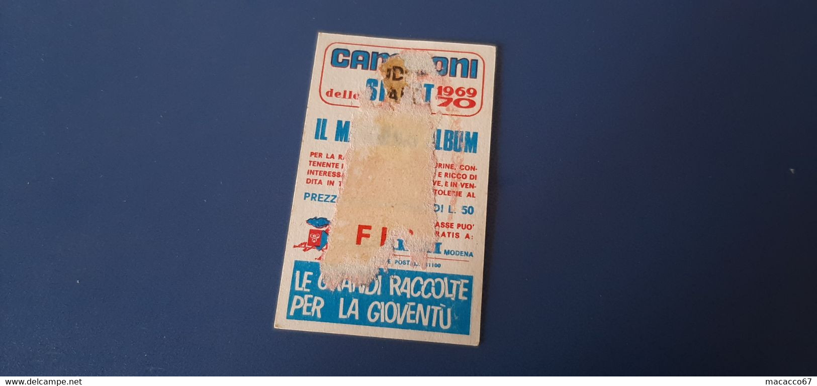 Figurina Panini Campioni Dello Sport 1969 - 381 Karl Shranz - Edizione Italiana