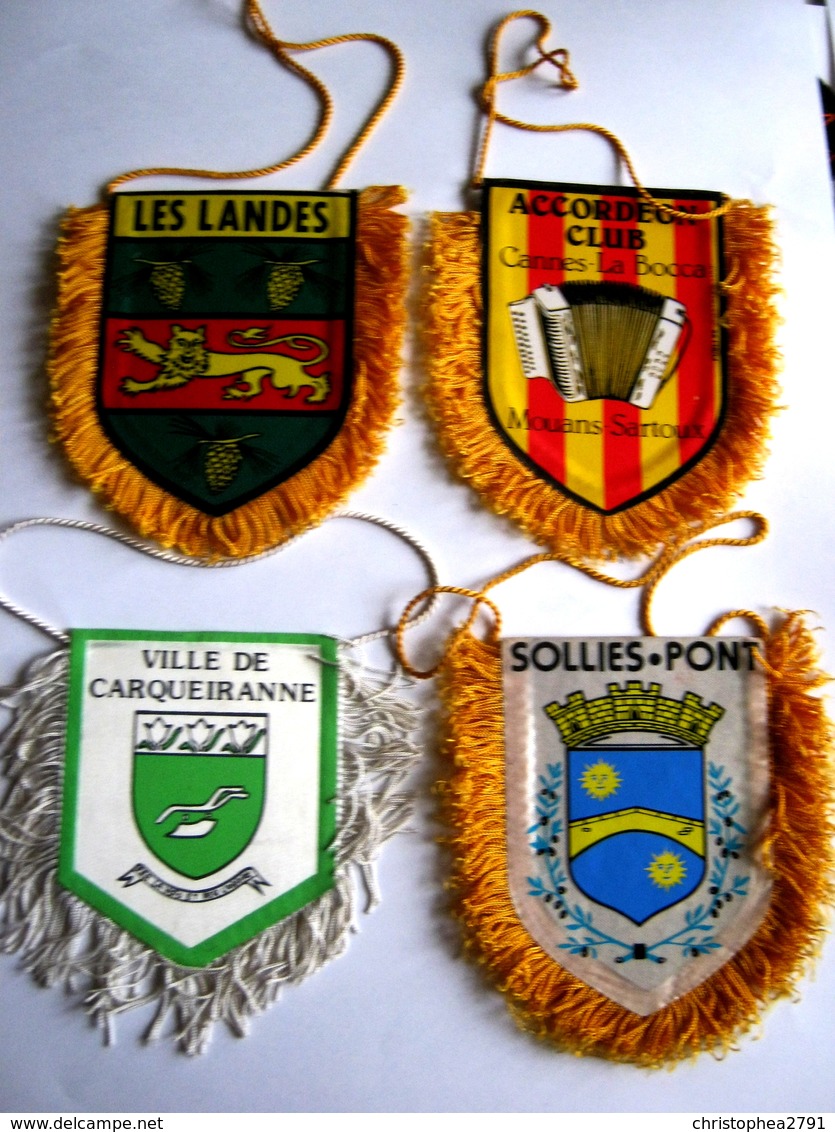 LOT DIVERS PETITS FANIONS TRES BON ETAT ETAT EXCELLENT - Drapeaux