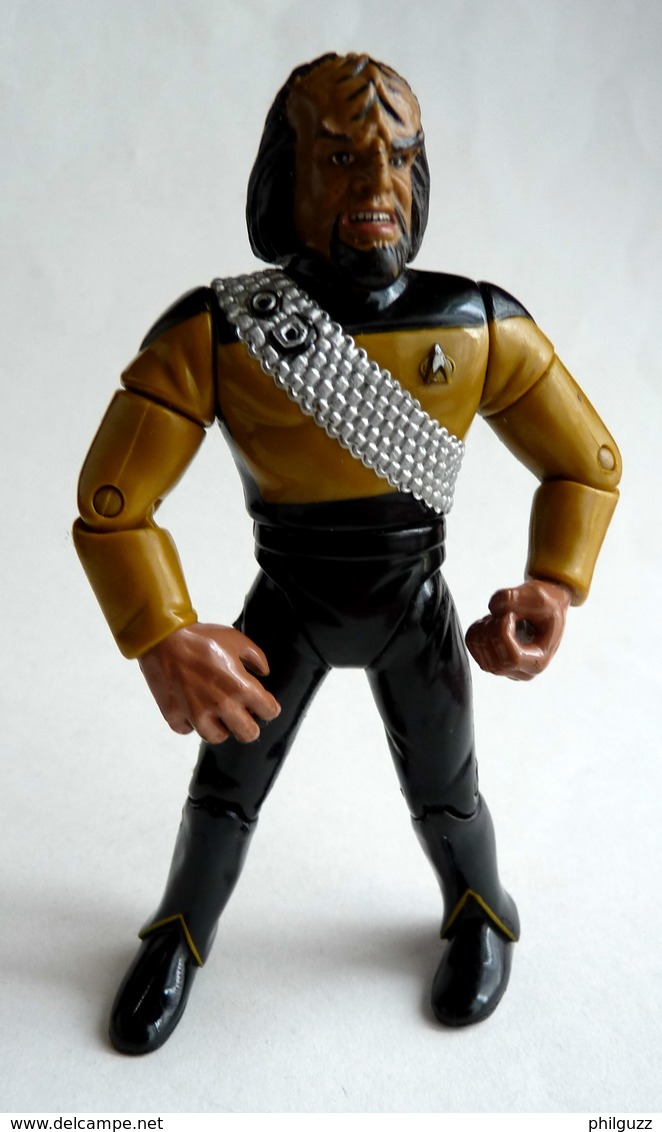 FIGURINE PLAYMATES TOYS 1992 STAR TREK NEXT GENERATION - KLINGON GUERRIER WORF (2) - Star Trek