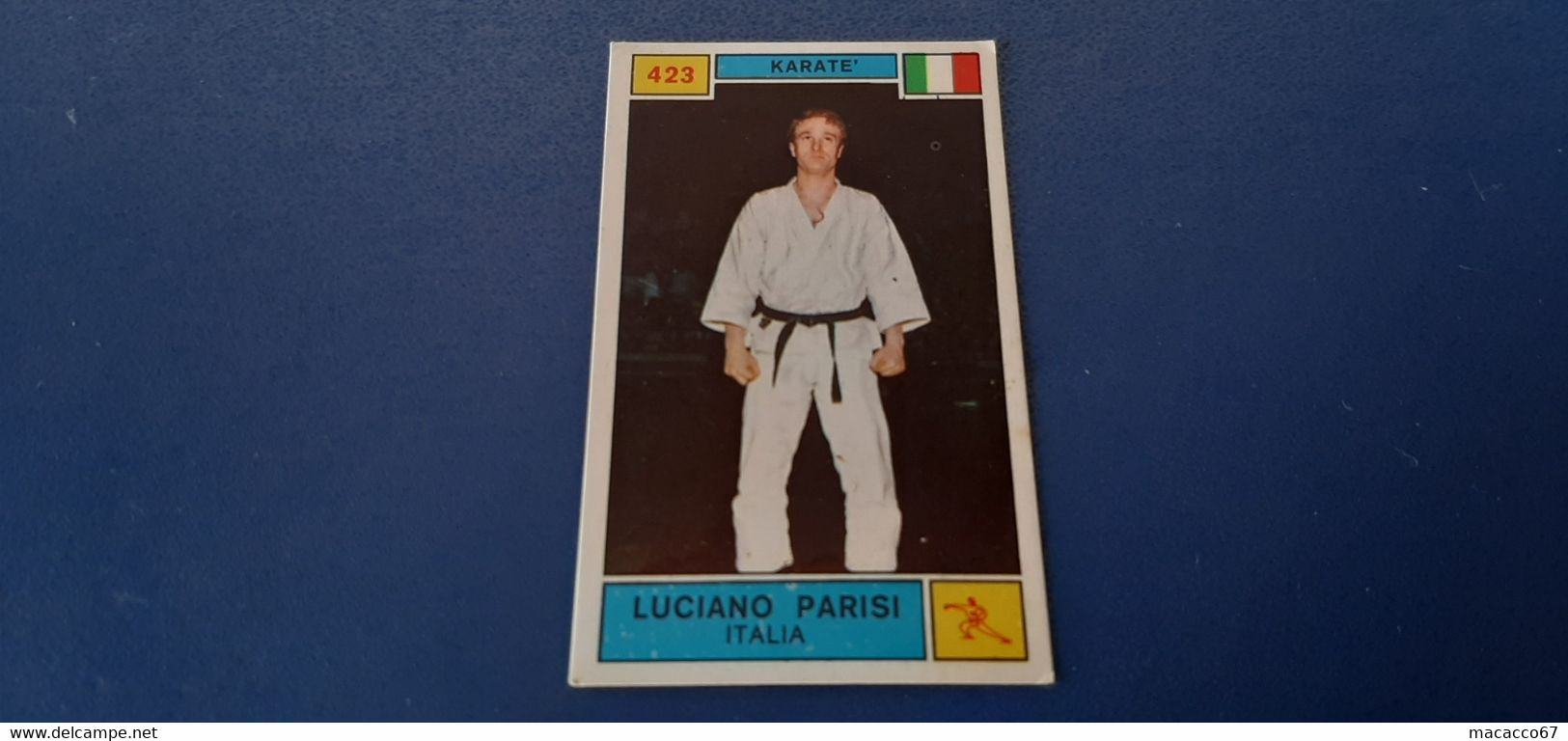 Figurina Panini Campioni Dello Sport 1969 - 423 Luciano Parisi - Edizione Italiana