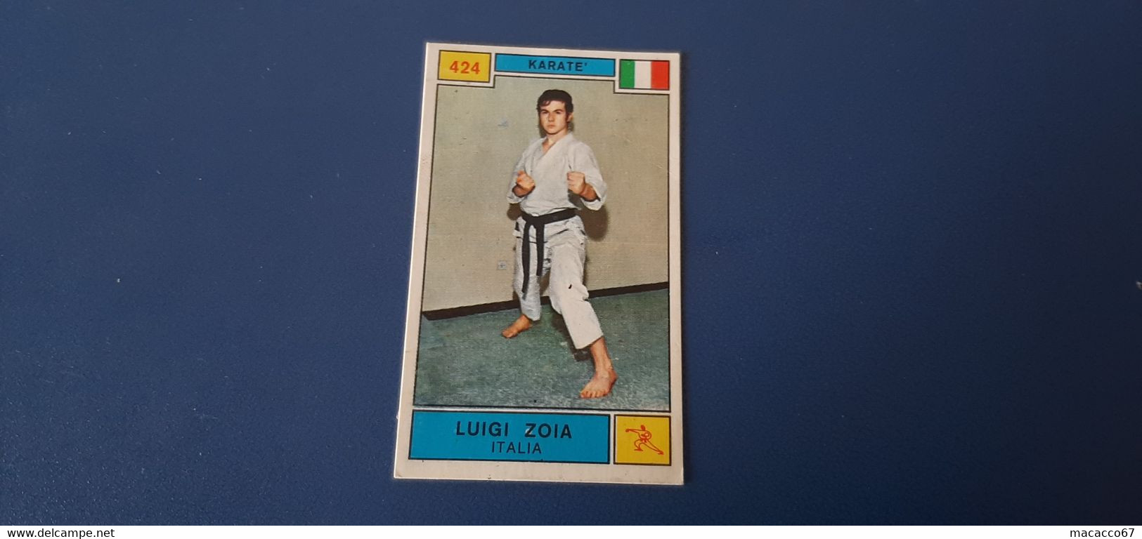 Figurina Panini Campioni Dello Sport 1969 - 424 Luigi Zoia - Edizione Italiana