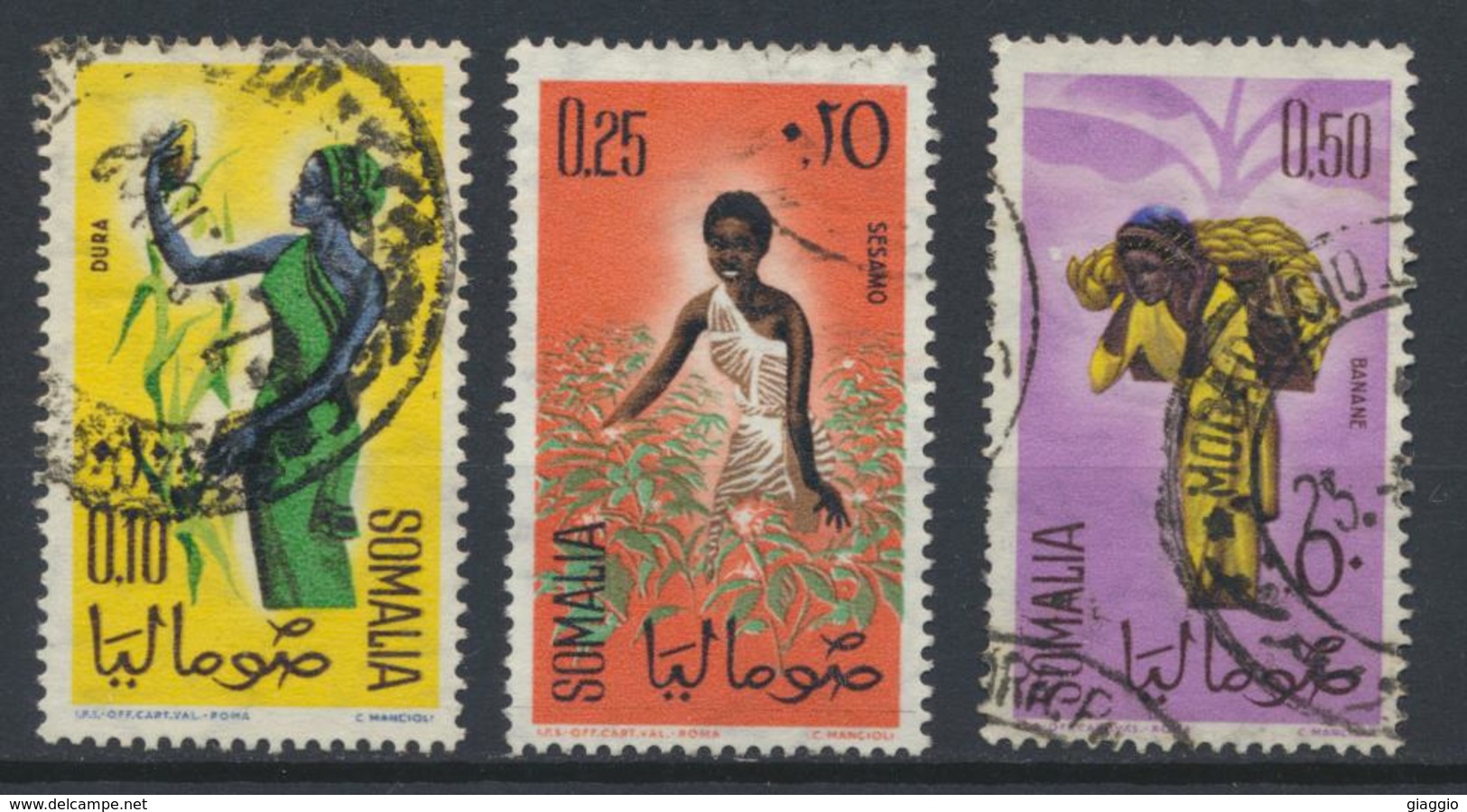 °°° SOMALIA - Y&T N°10/12/14 - 1961 °°° - Somalia (1960-...)