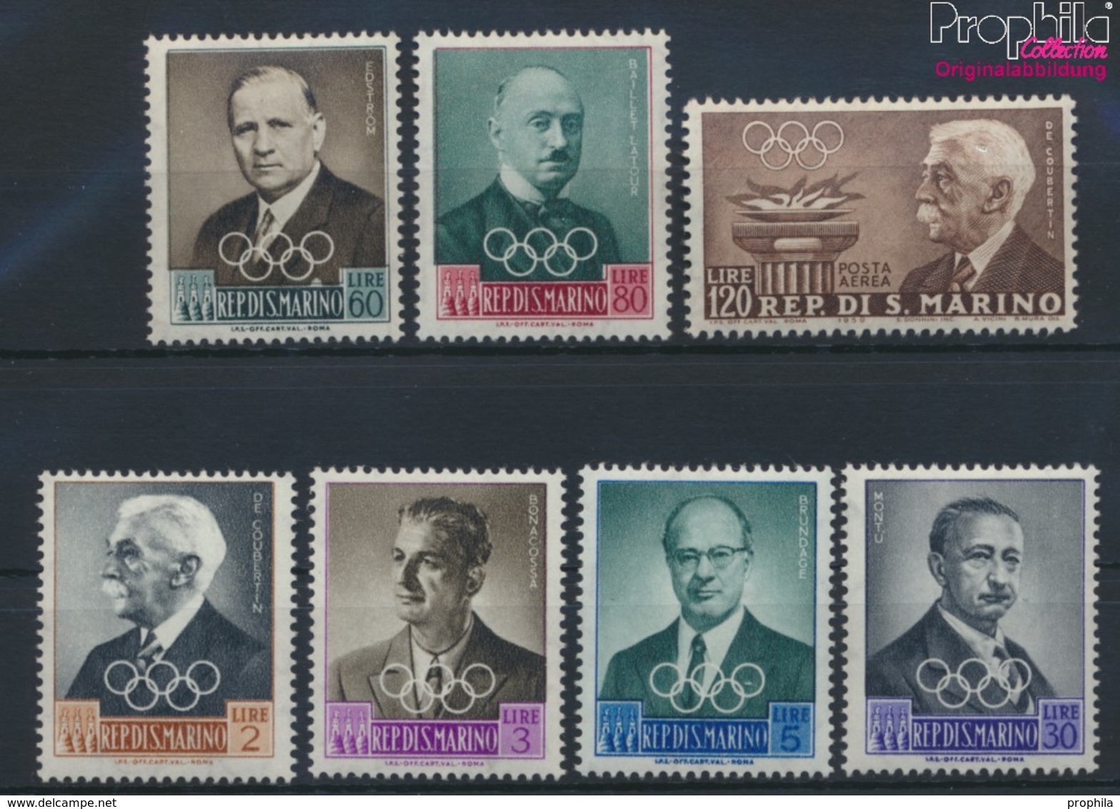 San Marino 611-617 (kompl.Ausg.) Postfrisch 1959 IOC-Präsidium (9283606 - Ungebraucht