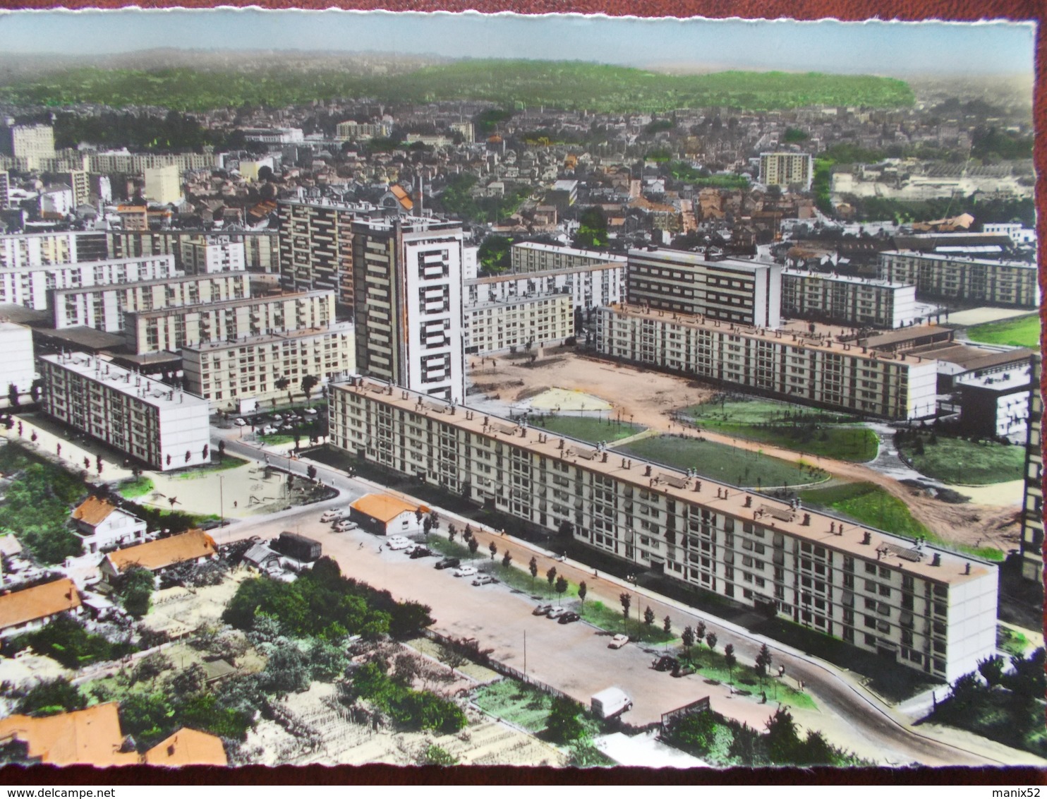 93 - ÉPINAY Sur SEINE - La Cité D' Orgemont. (Vue Aérienne - Immeubles HLM) CPSM - Autres & Non Classés