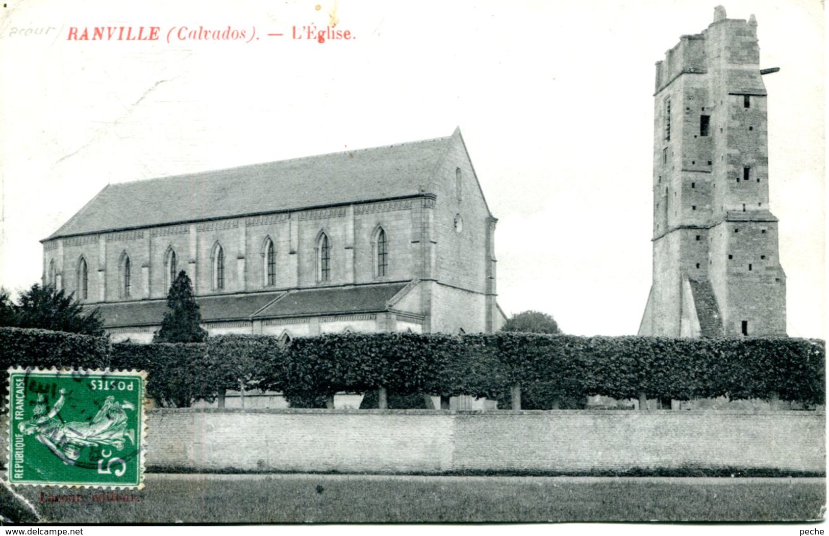 N°2778 A -cpa Ranville -l'église- - Autres & Non Classés