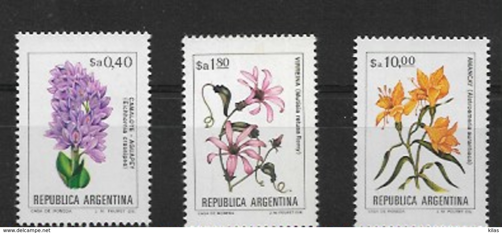 ARGENTINA 1984 Flowers - Other & Unclassified