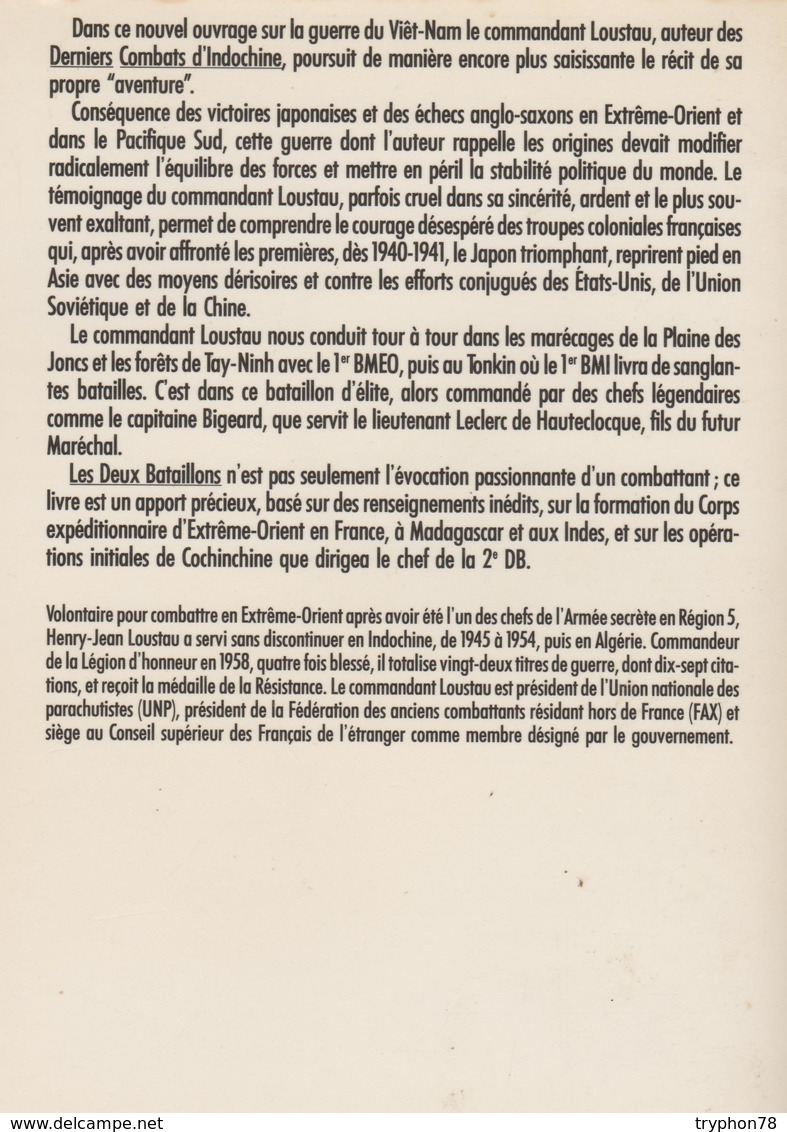 Les Deux Bataillons - Cochinchine Tonkin - Henry Jean Loustau - Français