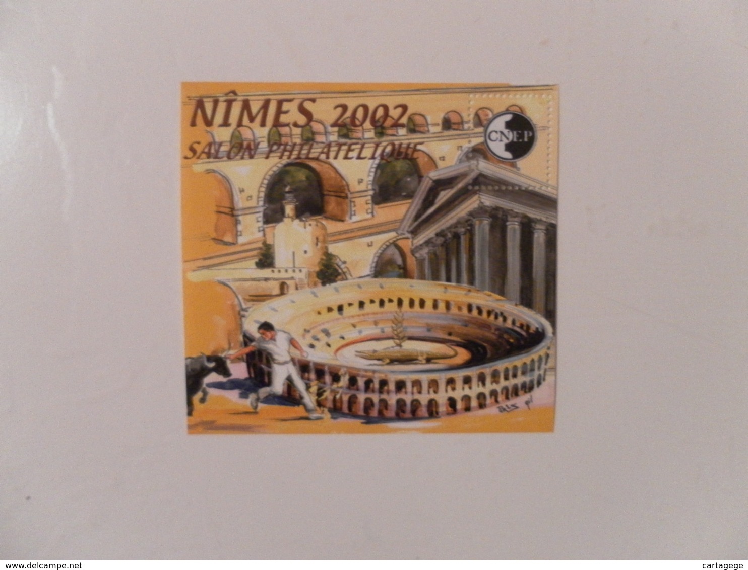 FRANCE  BLOC CNEP YT 36 SALON PHILATELIQUE NIMES N°16886** - CNEP