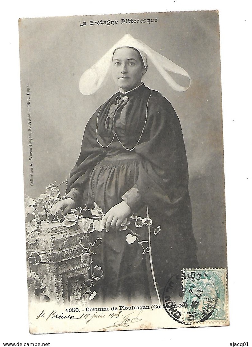 22 La Bretagne Pittoresque  Costume De Ploufragan Cote Du Nord  1905 - Ploufragan
