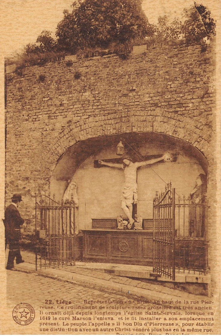 Liège - Le Christ Rue Pierreuse - Liege