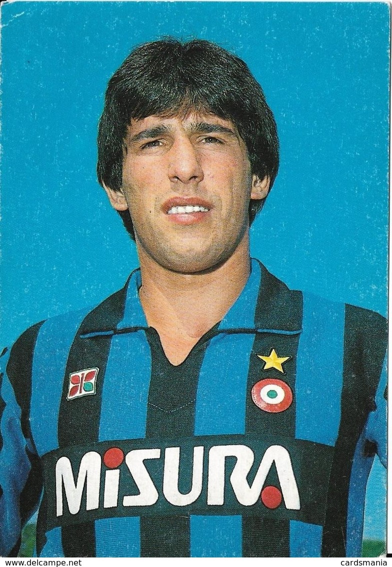 Cartolina Salvatore Bagni-Inter - Soccer
