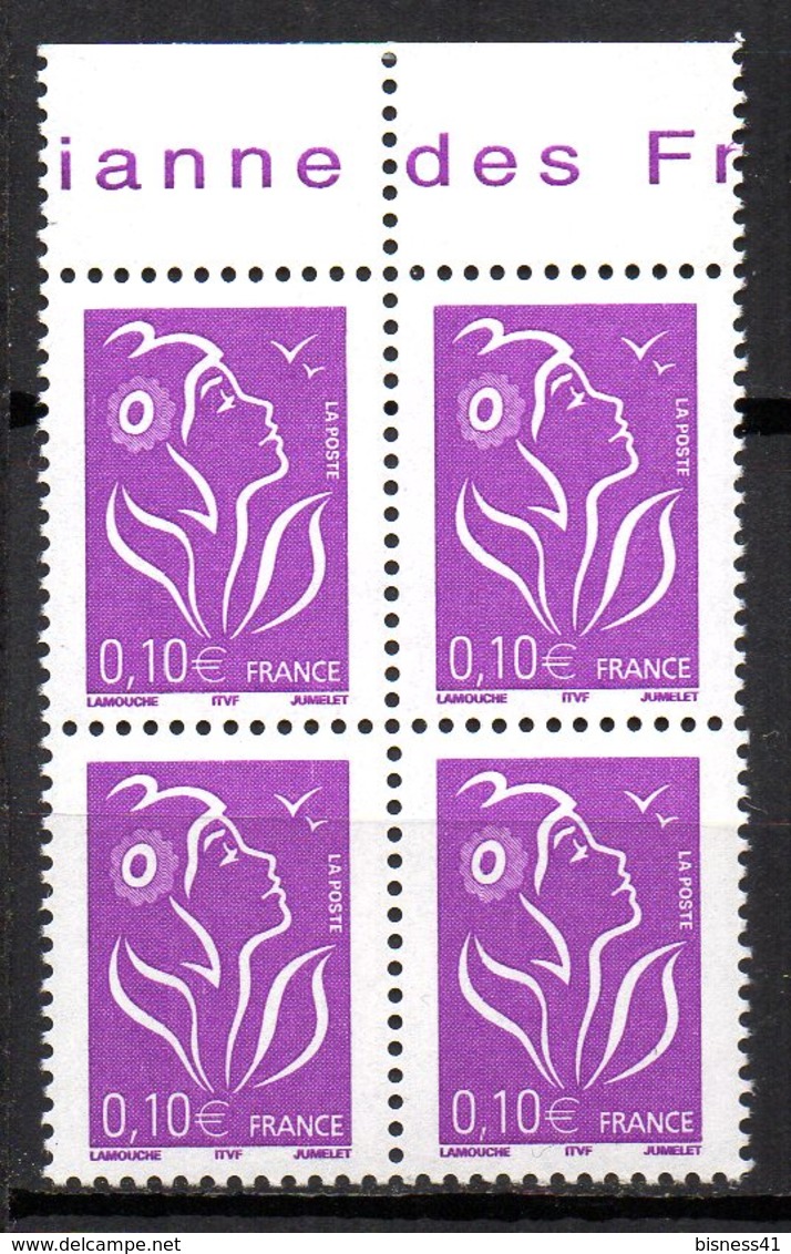 Col12 France Variété Marianne Lamouche  N° 3732 / 3714  Encre Luminescente Neuf XX MNH Luxe - Neufs