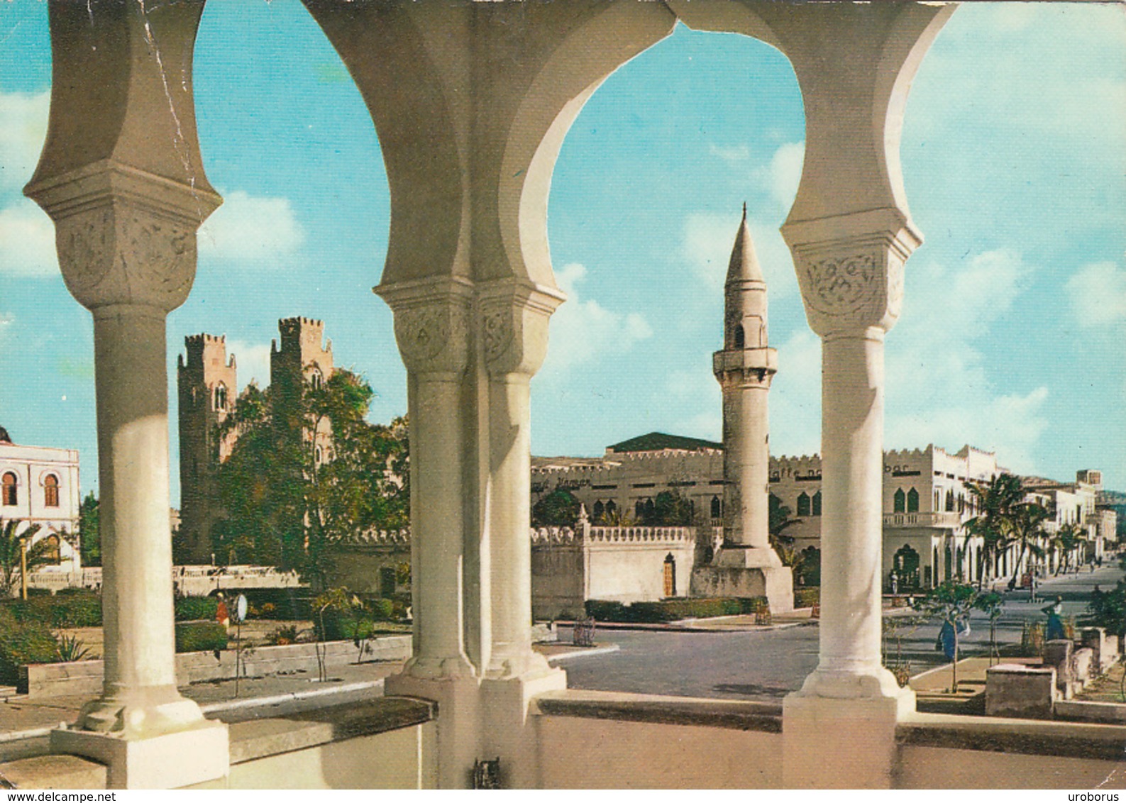 SOMALIA - Mogadiscio - Centro Visto Dalla Sede Municipale - Mosque - Somalie