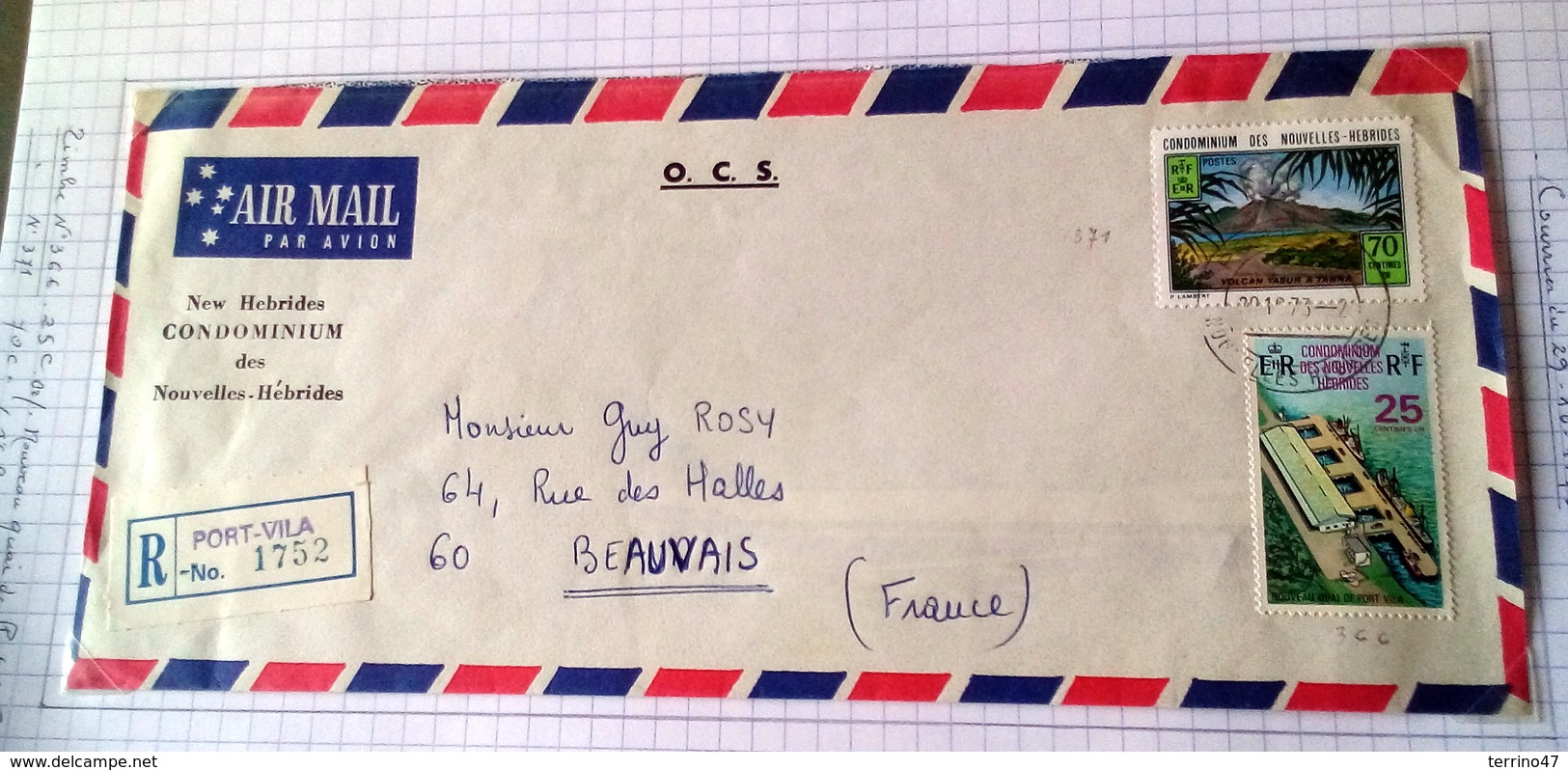 NOUVELLES HEBRIDES  -  N°366 Et N° 371 -29.09.1973- Oblit. PORT VILA - FDC