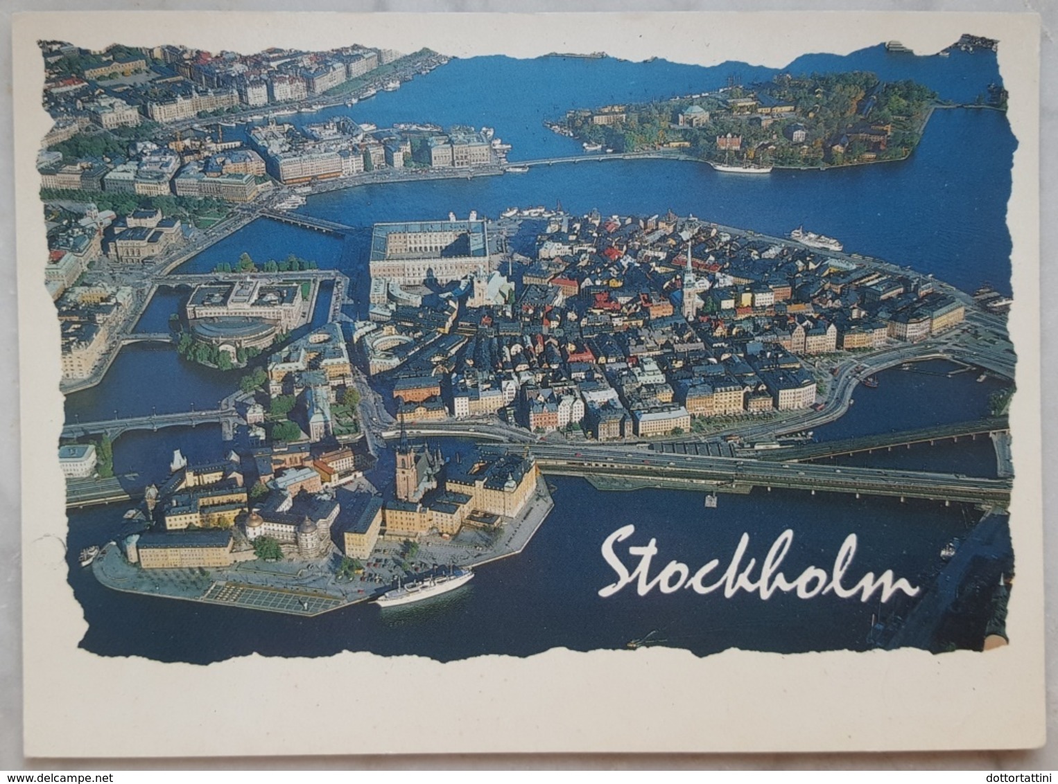 STOCKHOLM - Sverige - Flygpanorama - Air View  VG - Svezia