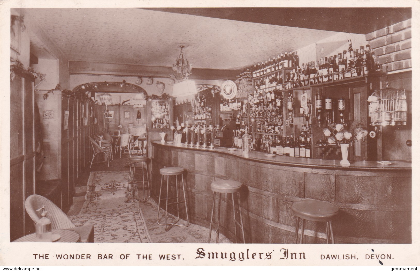 DAWLISH - SMUGGLERS INN-WONDER BAR OF THE WEST - Other & Unclassified