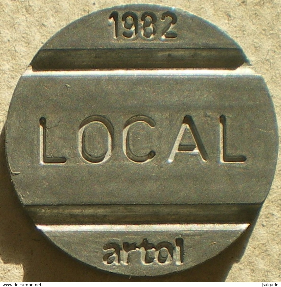 Brasil Telephone Token  1982 LOCAL Artol  Logo 9 - Monedas / De Necesidad