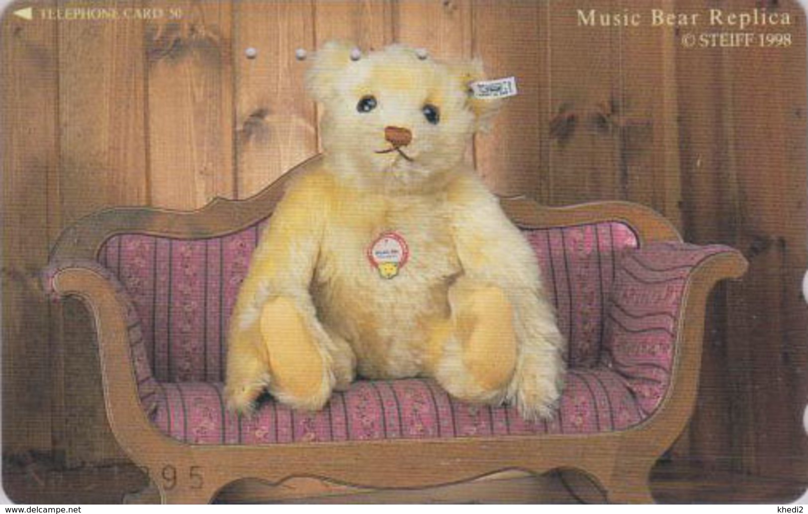 TC Japon / 110-196650 - Jouet  - Série 2/8 - STEIFF TEDDY BEAR - OURS NOUNOURS * GERMANY Rel. ** Japan Phonecard - 718 - Spiele