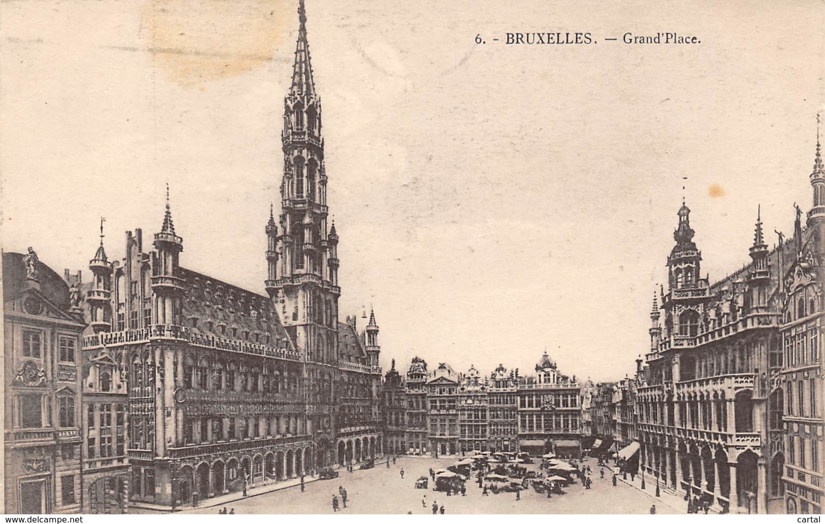 BRUXELLES - Grand'Place - Marktpleinen, Pleinen