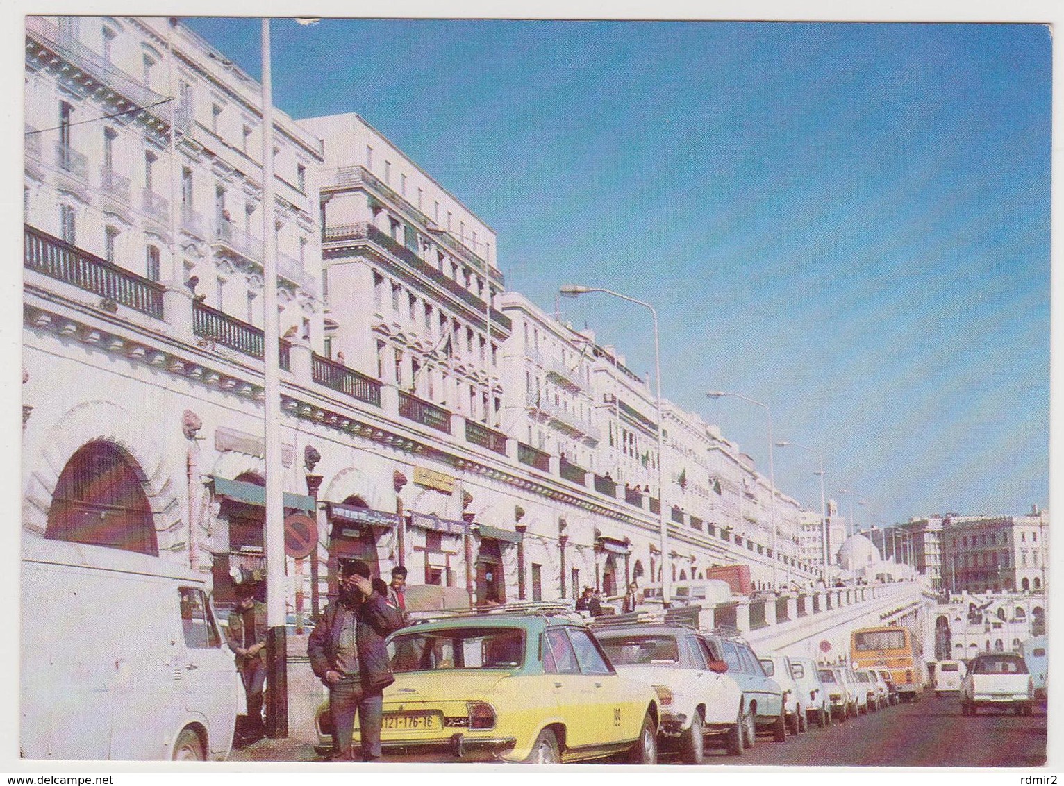 1333/ ALGER Le Boulevard.- Voitures Cars Macchine Coches Autos. Non écrite. Unused. No Escrita. Non Scritta. Ungelaufen. - Algiers