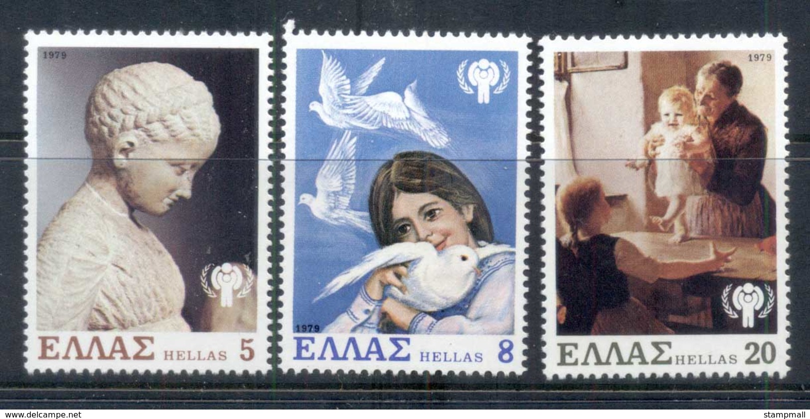 Greece 1979 IYC Intl. Year Of The Child MUH - Other & Unclassified