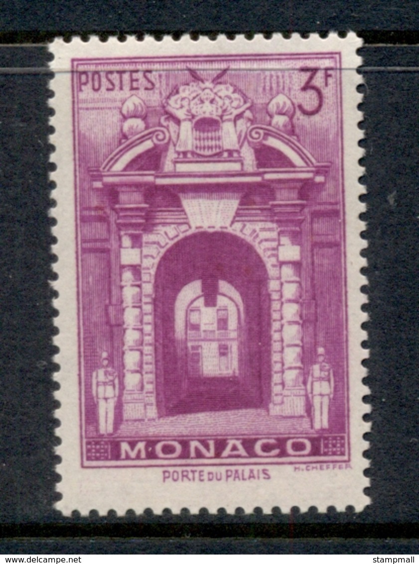 Monaco 1948 Palace Gate 8f MUH - Autres & Non Classés