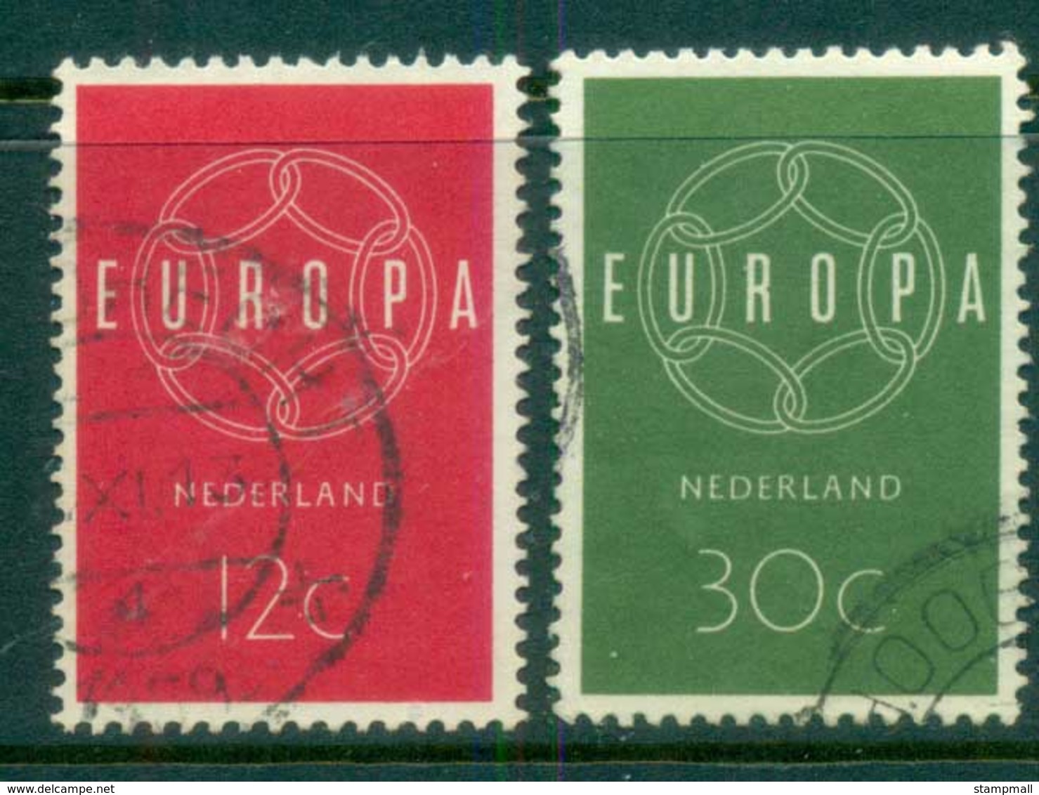 Netherlands 1959 Europa FU Lot76654 - Zonder Classificatie