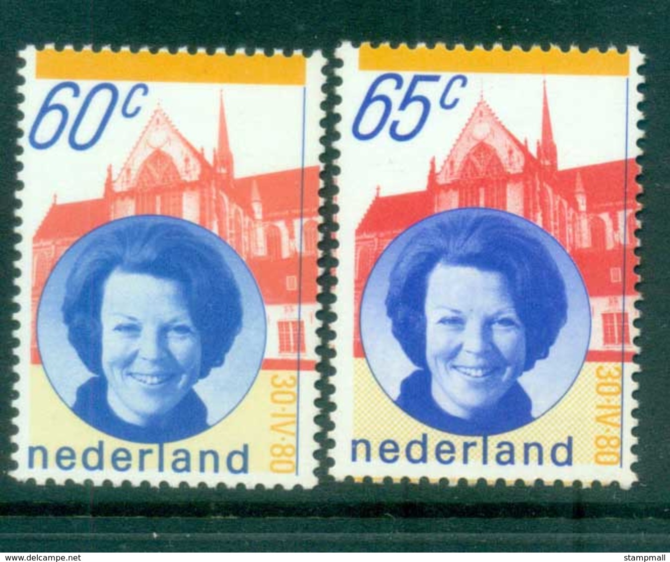 Netherlands 1980 Queen Beatrix MUH Lot76791 - Ohne Zuordnung