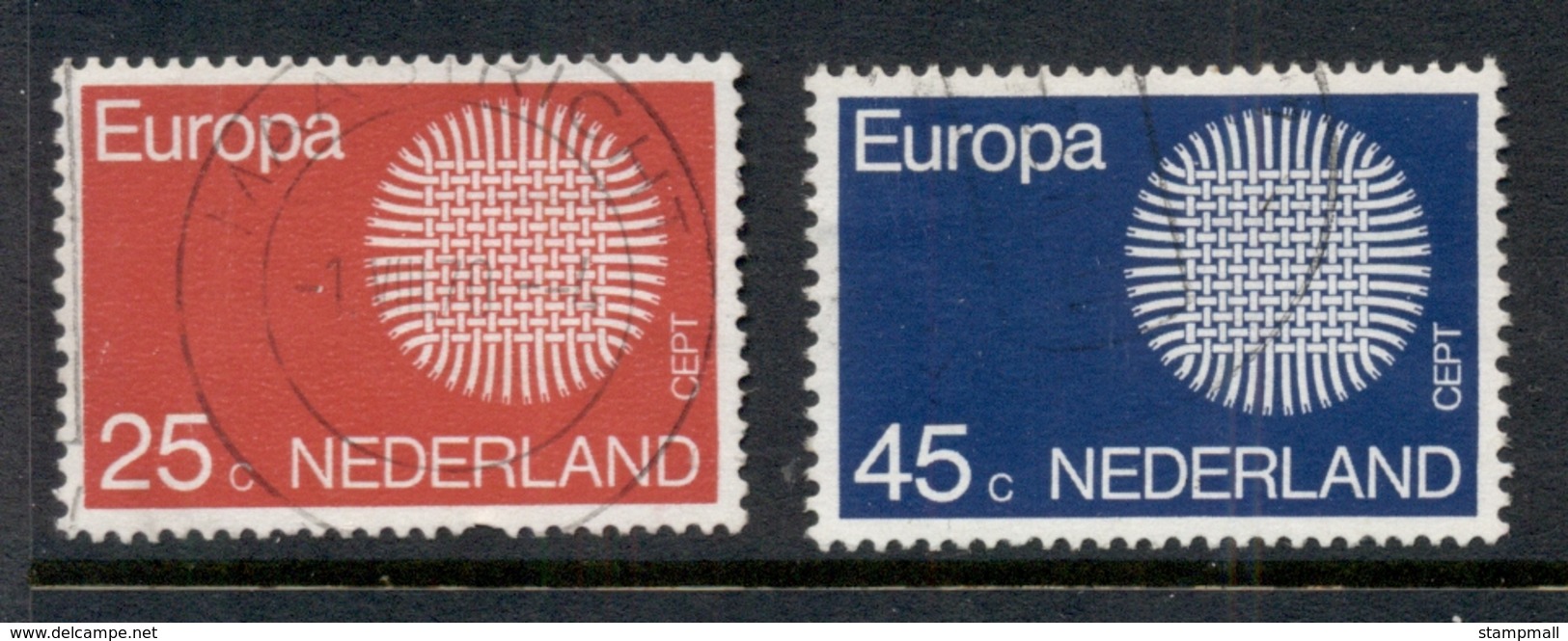 Netherlands 1970 Europa FU - Unclassified