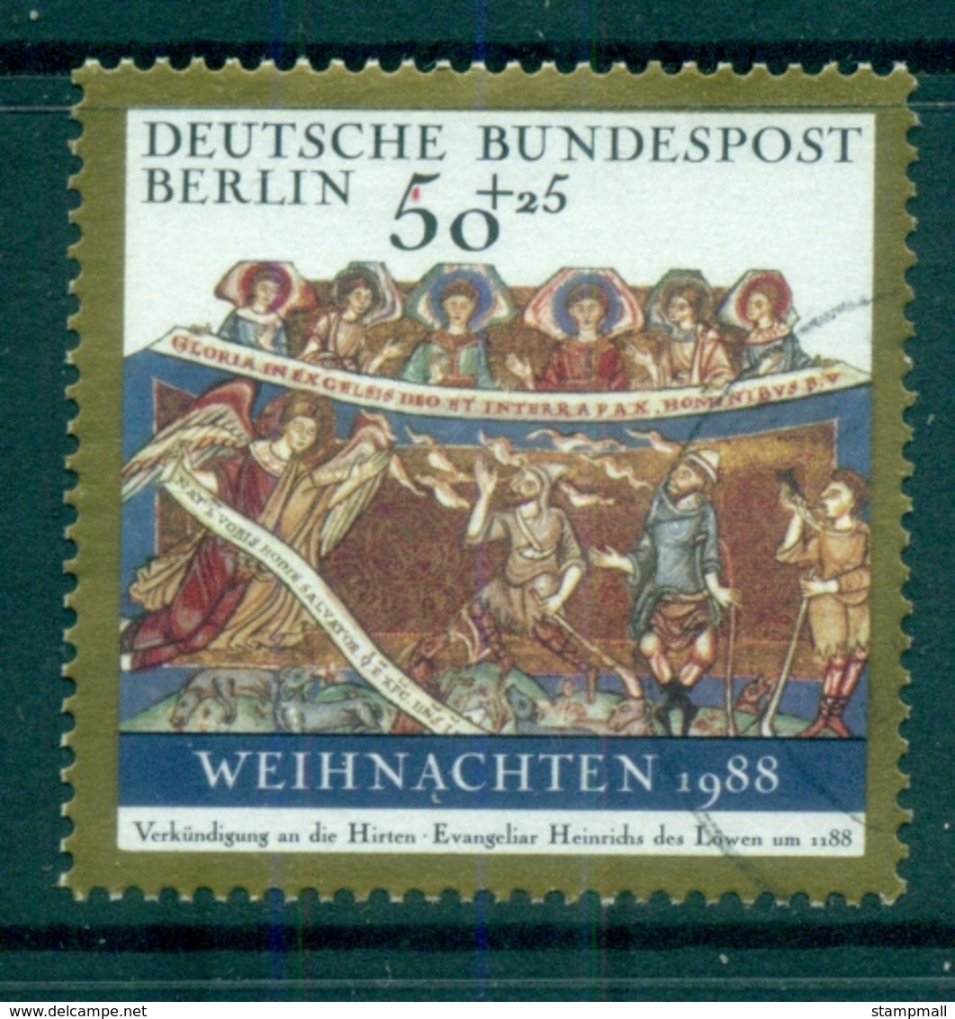 Germany Berlin 1988 Welfare, Xmas CTO - Sonstige & Ohne Zuordnung