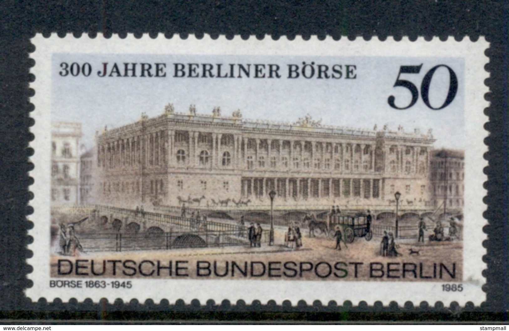 Germany Berlin 1985 Berlin Bourse MUH - Other & Unclassified