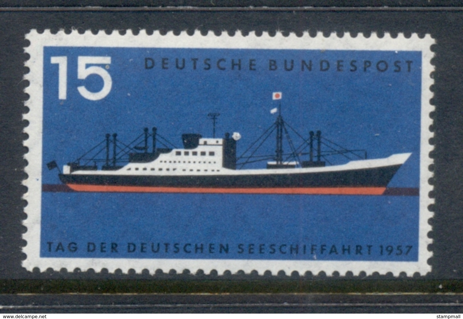 Germany 1957 Merchant Marine Day MUH - Sonstige & Ohne Zuordnung