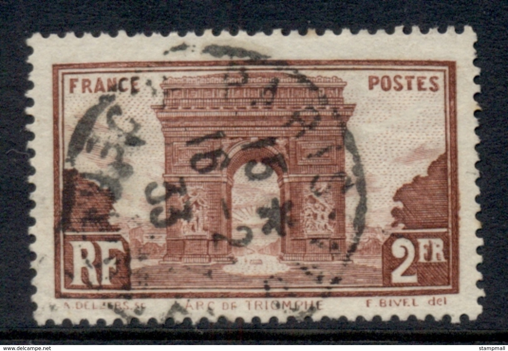 France 1931 Arc De Triomphe FU - Other & Unclassified