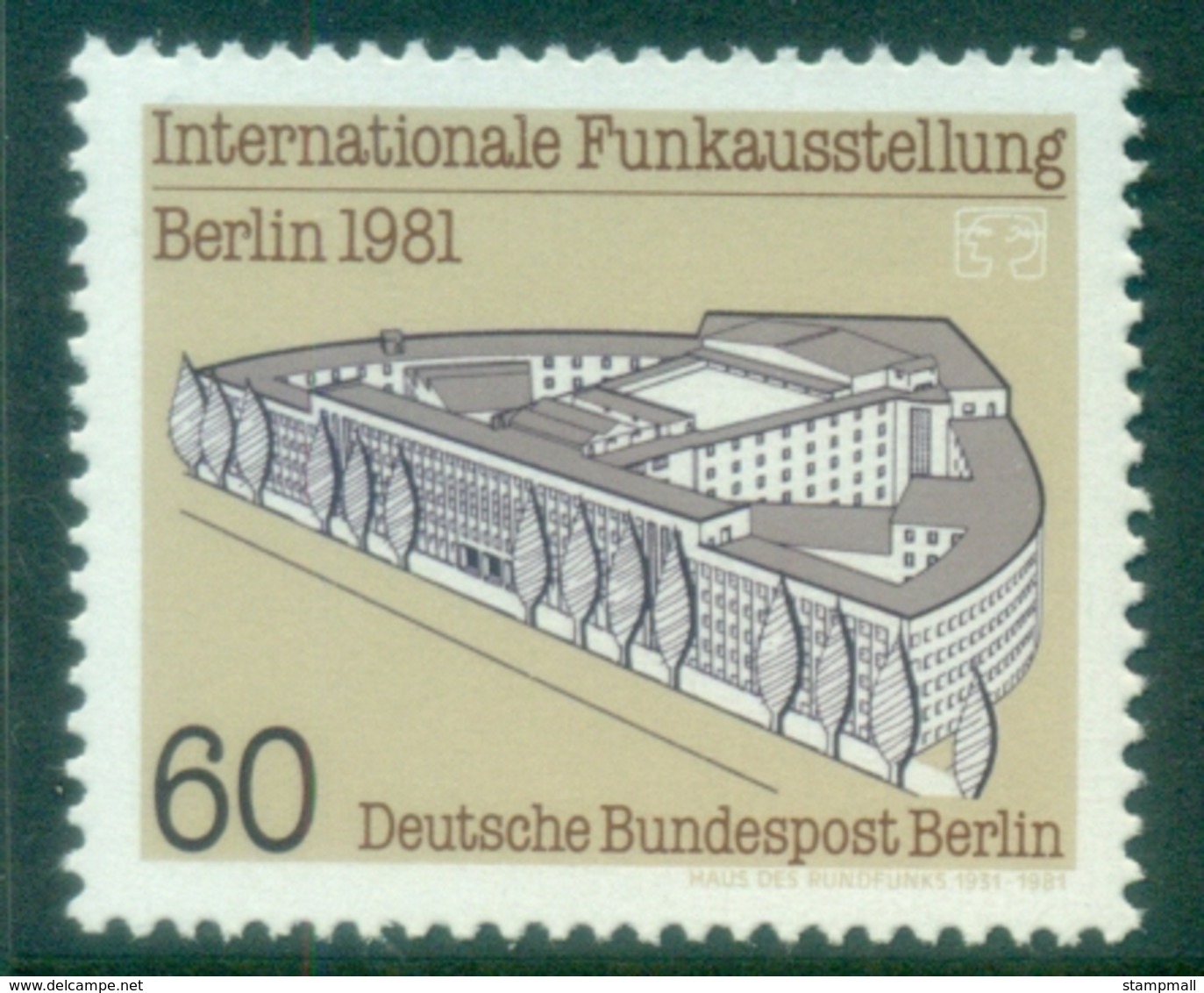 Germany Berlin 1981 Telecommunication Ex. MUH - Andere & Zonder Classificatie