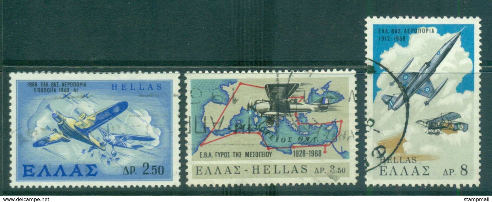 Greece 1968 Air Force FU Lot56214 - Other & Unclassified