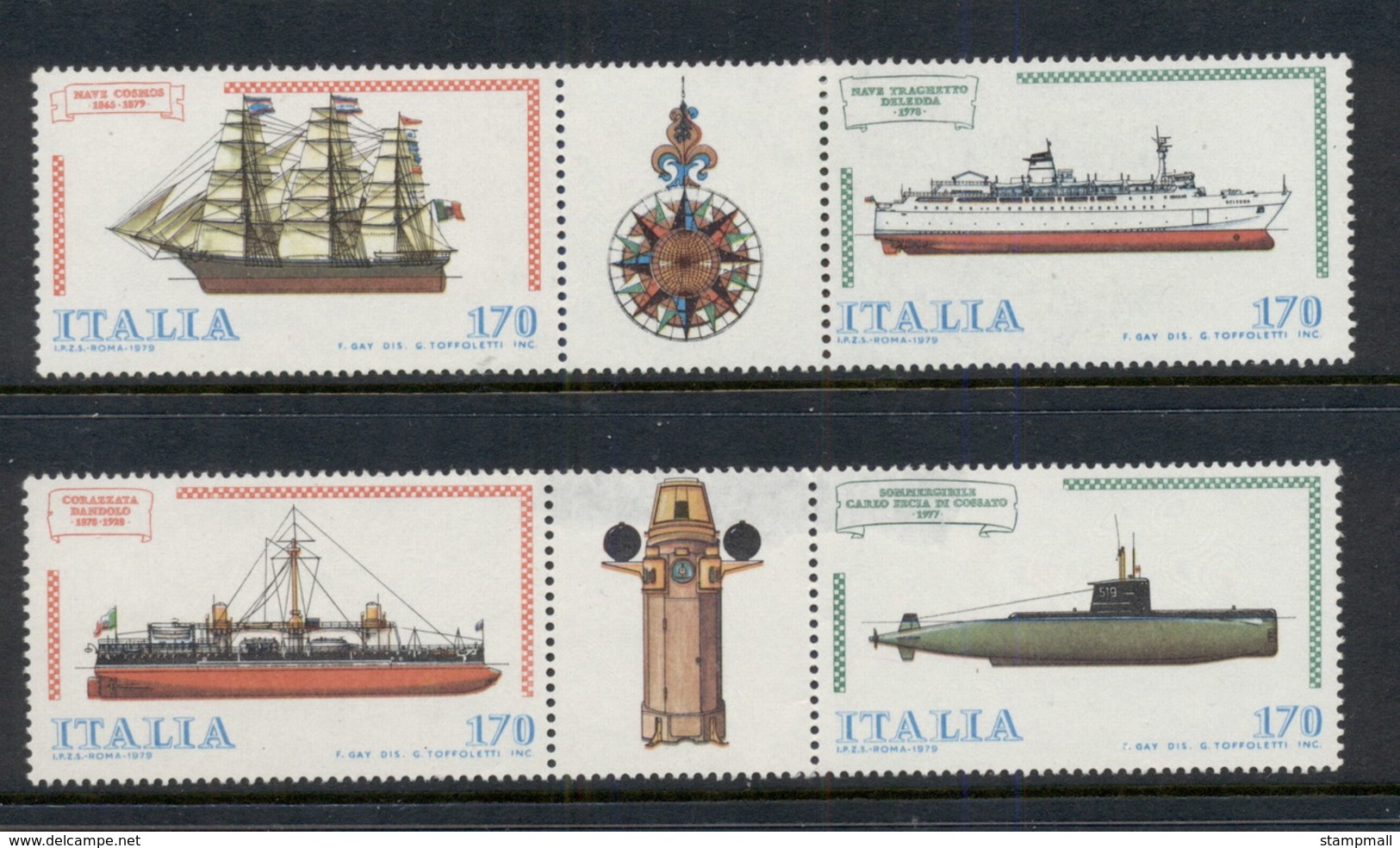 Italy 1979 Ships MUH - Altri & Non Classificati