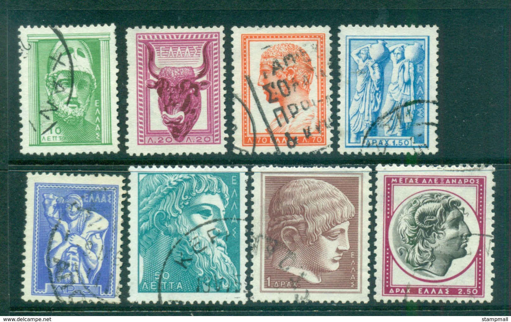 Greece 1964 Pictorials FU Lot56207 - Altri & Non Classificati