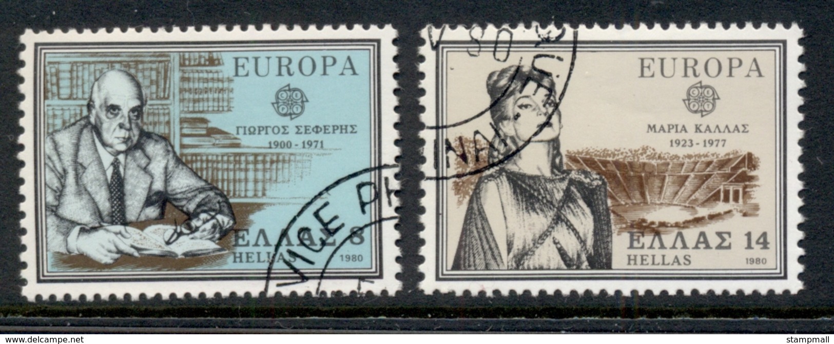 Greece 1980 Europa CTO - Other & Unclassified