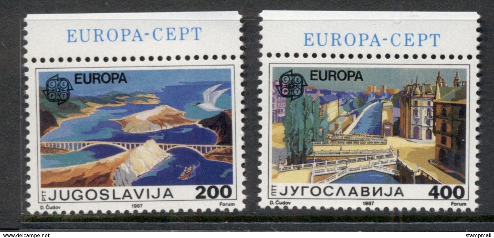 Yugoslavia 1987 Europa MUH - Other & Unclassified