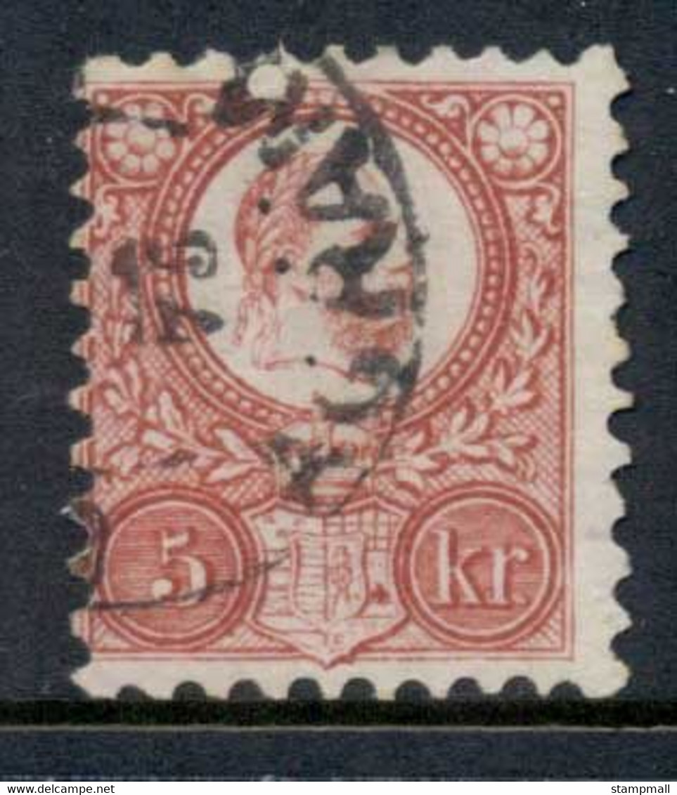 Hungary 1872 Franz Josef I 5kr FU - Oblitérés