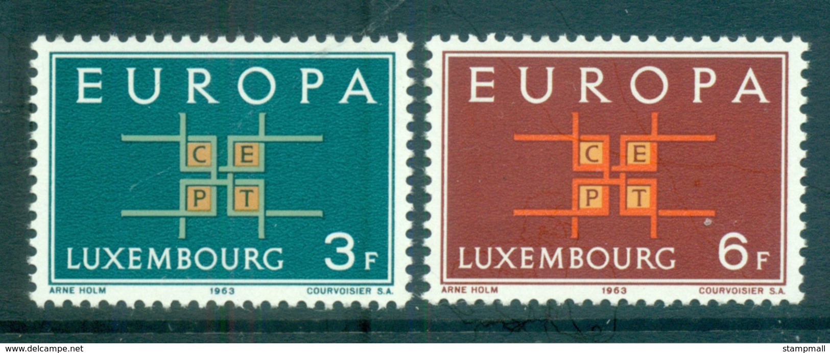 Luxembourg 1963 Europa, Interlock Links MUH Lot65360 - Unused Stamps