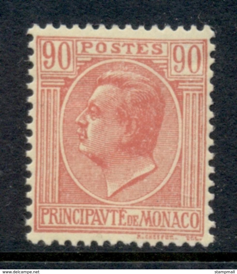 Monaco 1924-33 Prince Louis II 90c MUH - Andere & Zonder Classificatie