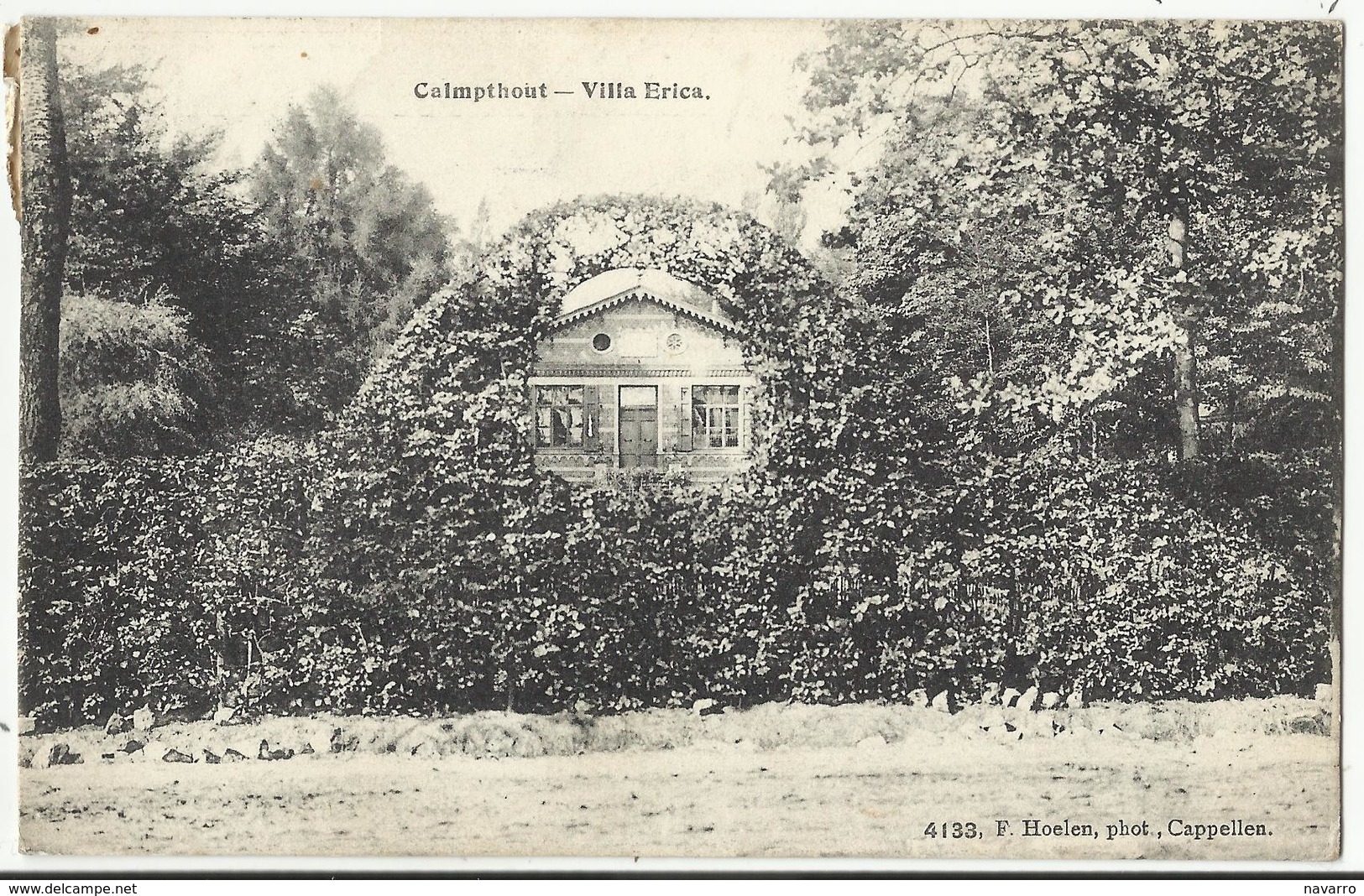 Kalmthout  - Calmpthout - Villa Erica 1909 (Hoelen Nr 4133) - Kalmthout