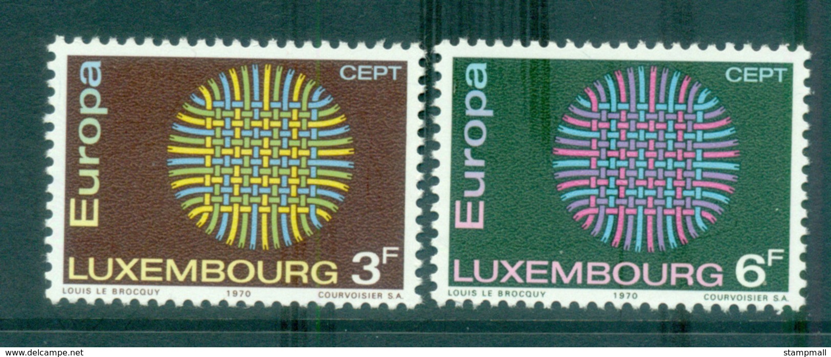 Luxembourg 1970 Europa, Woven Threads MUH Lot65509 - Unused Stamps