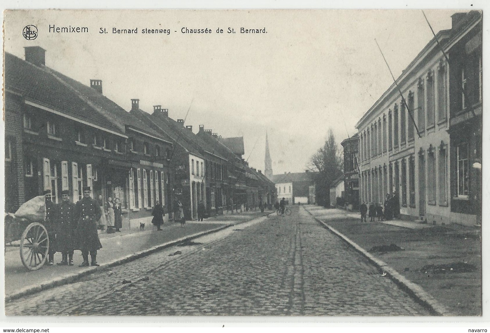 Hemiksem - Hemixem - St Bernard Steenweg - Chaussée St Bernard 1907 - Hemiksem