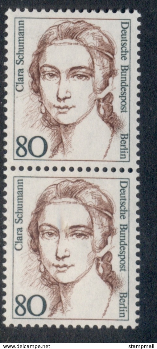 Germany Berlin 1986-89 Famous Women 80pf Pr MUH - Other & Unclassified