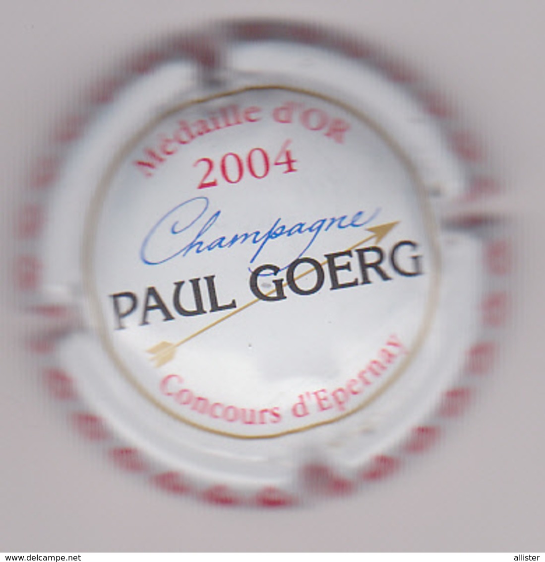 Capsule Champagne GOERG Paul ( 14 ; Médaille D'Or 2004 ) {08-19} - Autres & Non Classés