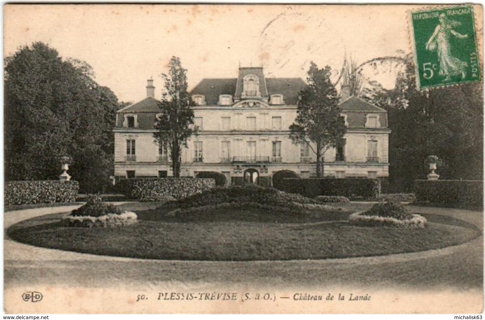 31rst 549 CPA - LE PLESSIS TREVISE - CHATEAU DE LA  LANDE - Le Plessis Trevise