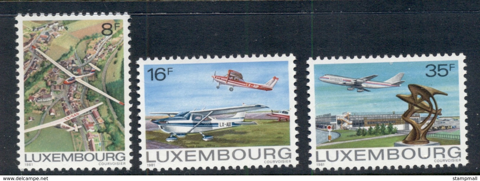 Luxembourg 1981 Gliding MUH - Unused Stamps